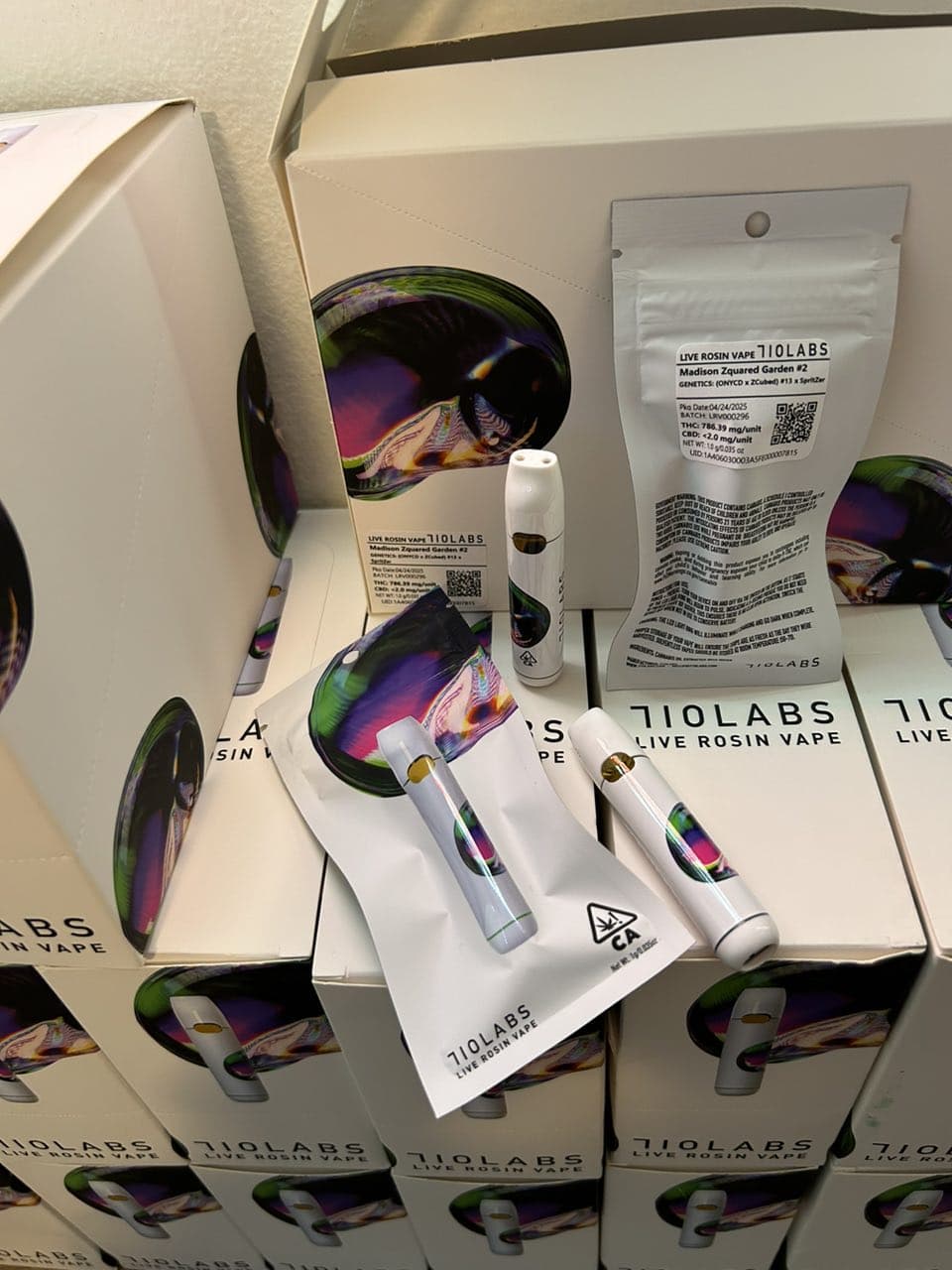 710 LABS 1g LIVE ROSIN VAPE