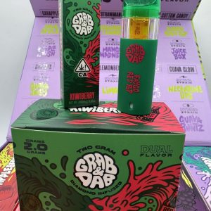GRAB & DAB 2G DIAMOND INFUSED DUAL FLAVOR DISPOSABLE