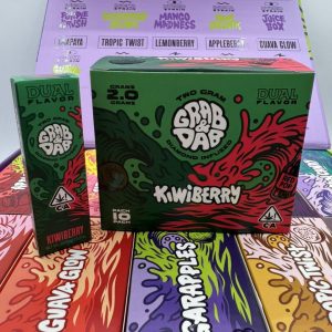GRAB & DAB 2G DIAMOND INFUSED DUAL FLAVOR DISPOSABLE
