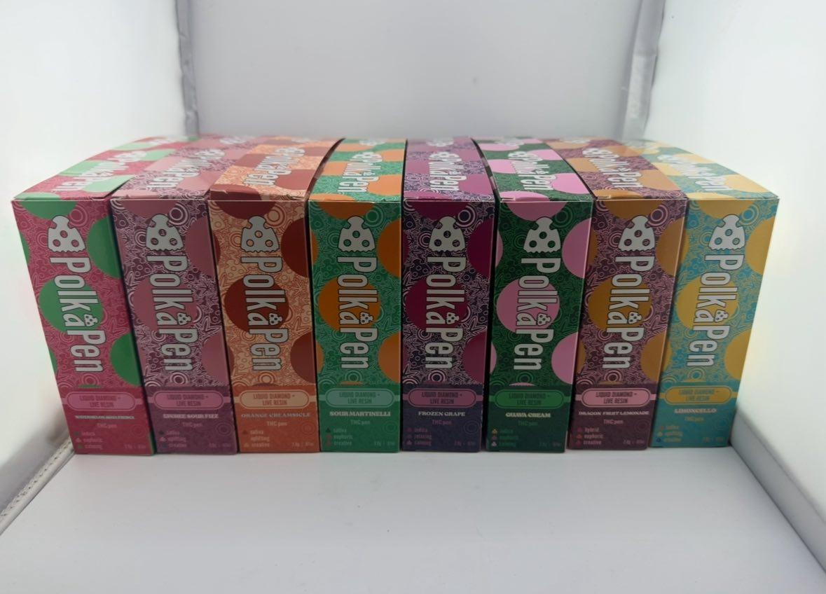 polkapen live resin disposable