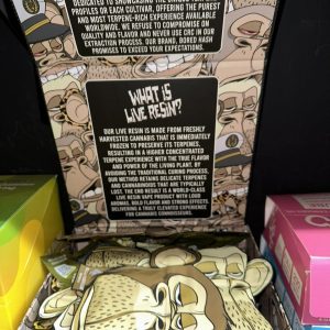 BORED HASH LIVE RESIN EDIBLES