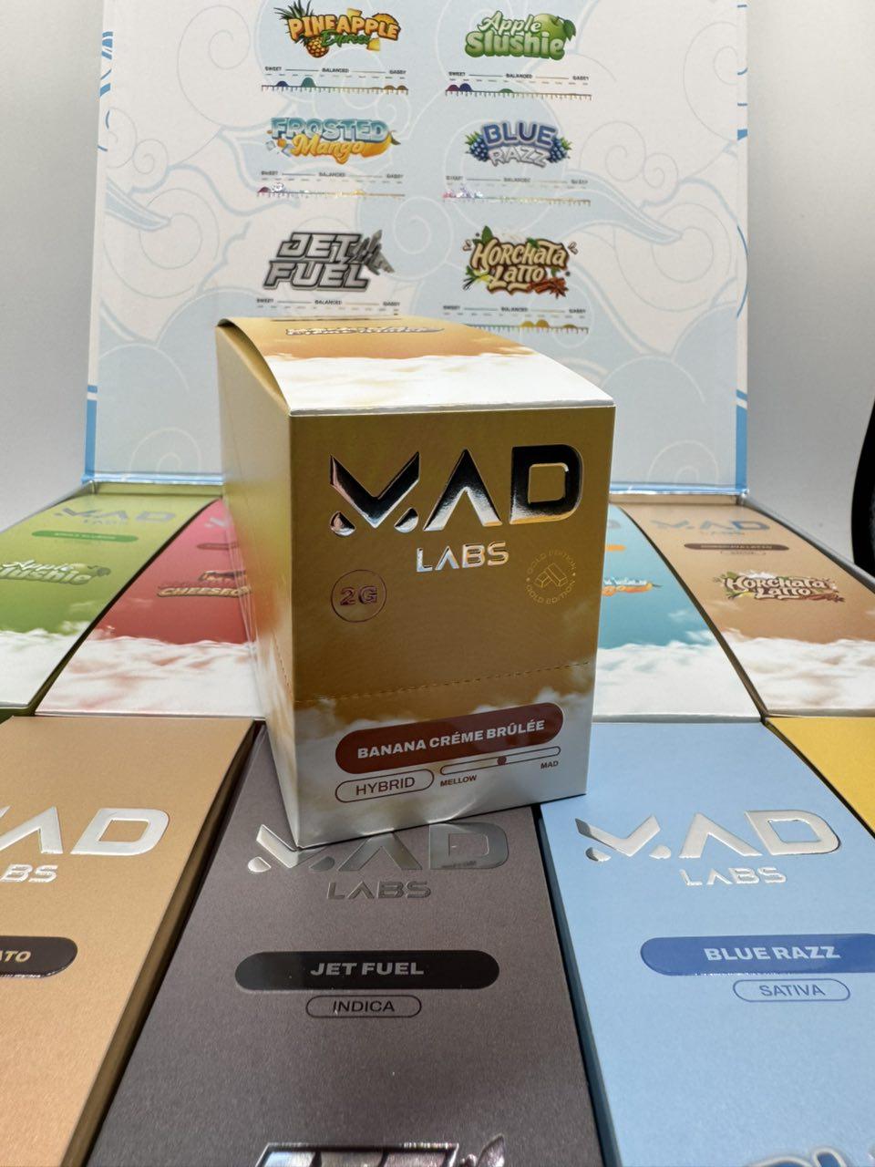 MAD LABS 2G ALL IN ONE VAPE DISPOSABLE