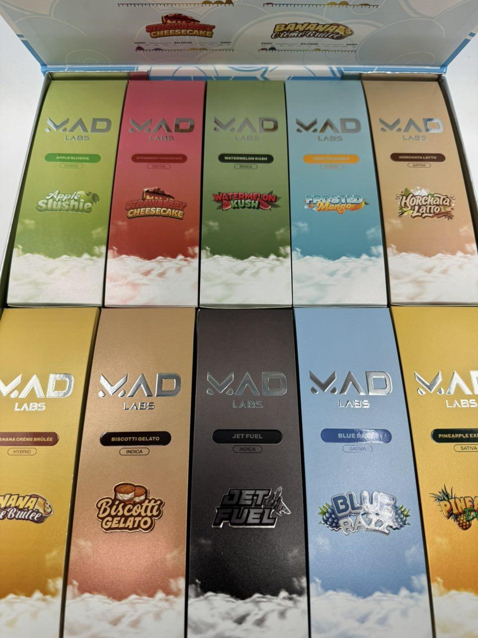 MAD LABS 2G ALL IN ONE VAPE DISPOSABLE