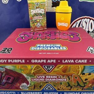 Shorties live resin Disposables