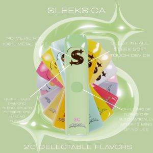 Sleeks live resin disposable