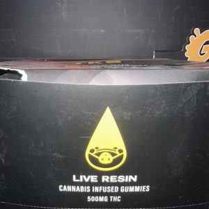 TKO live resin cannabis gummies