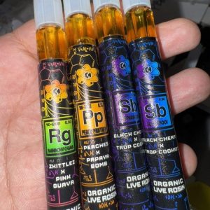 chemistrees half g 90u live rosin disposables