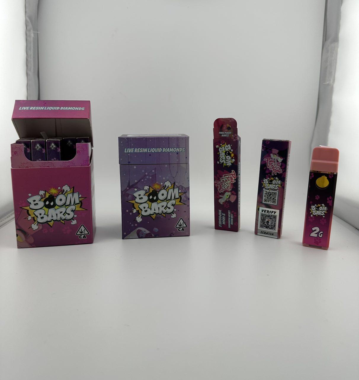 Boom bars live resin disposables