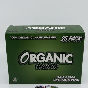 ORGANIC HABITS LIVE ROSIN DISPOSABLES