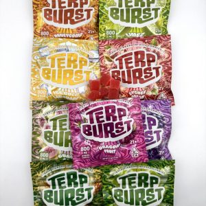 Terp Burst Gummies 800mg THC