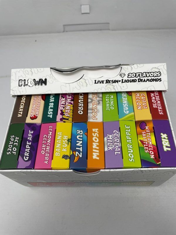 blown live resin disposable