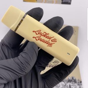 locked and loaded live resin disposable