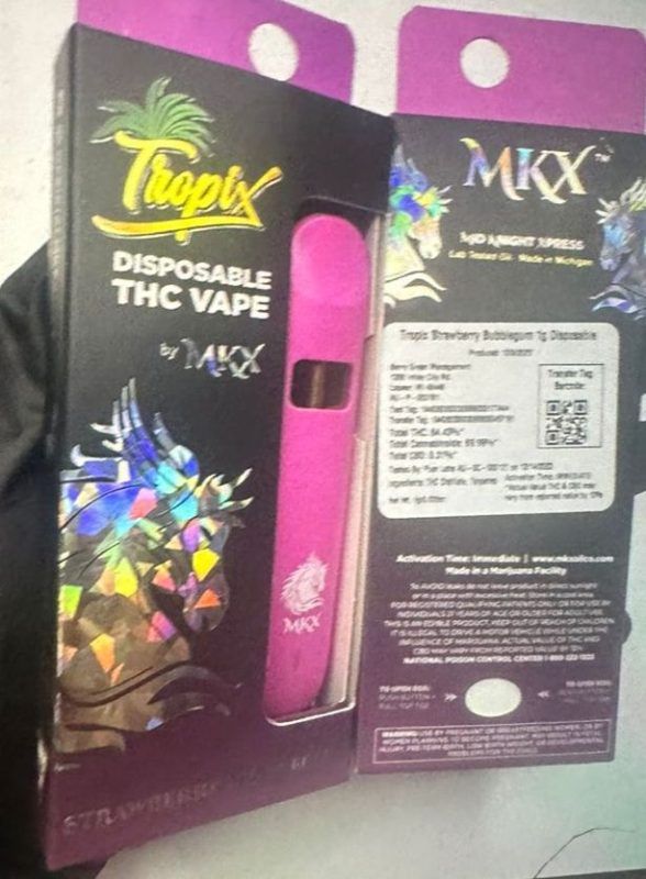 mkx live resin disposable vape