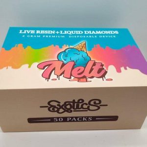 MELT EXOTICS LIVE RESIN DISPOSABLES