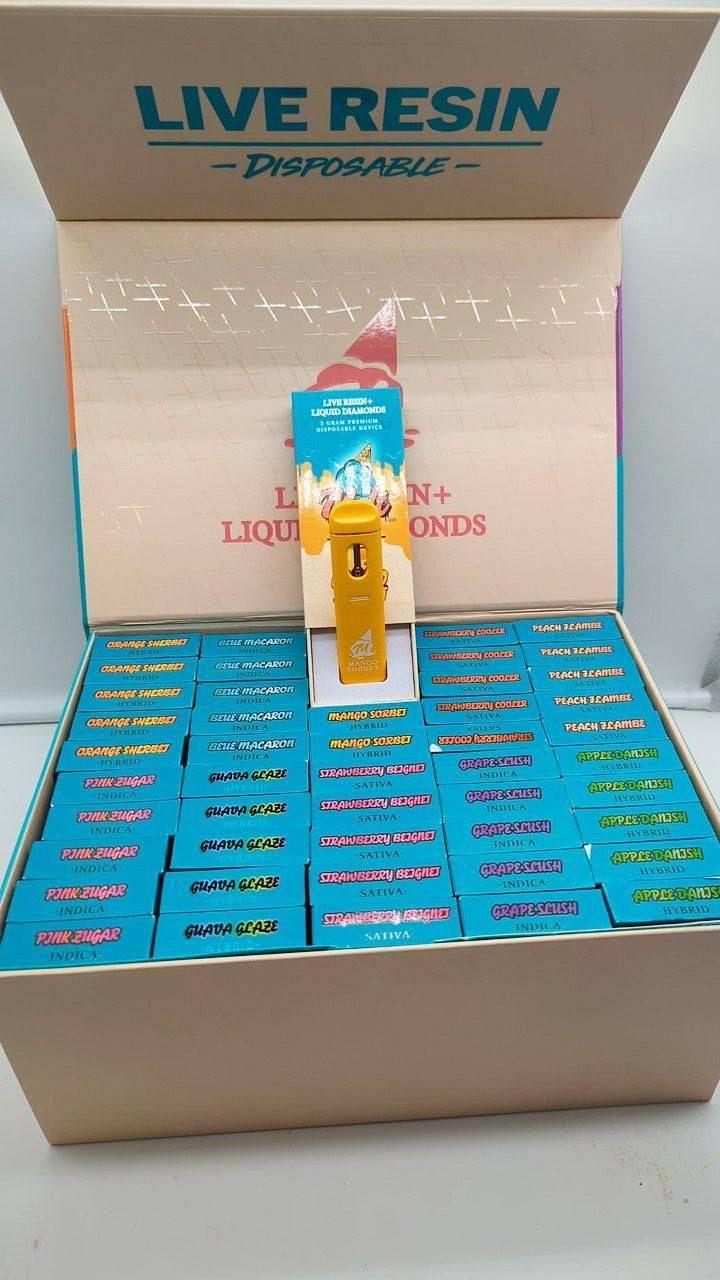 MELT EXOTICS LIVE RESIN DISPOSABLES