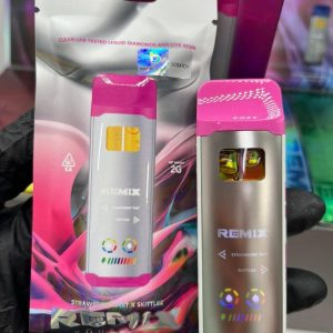 REMIX 2g liquid diamonds + live resin dual chamber disposables