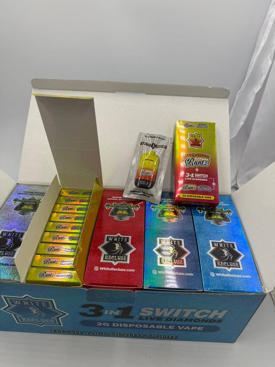 White recluse 2g disposable