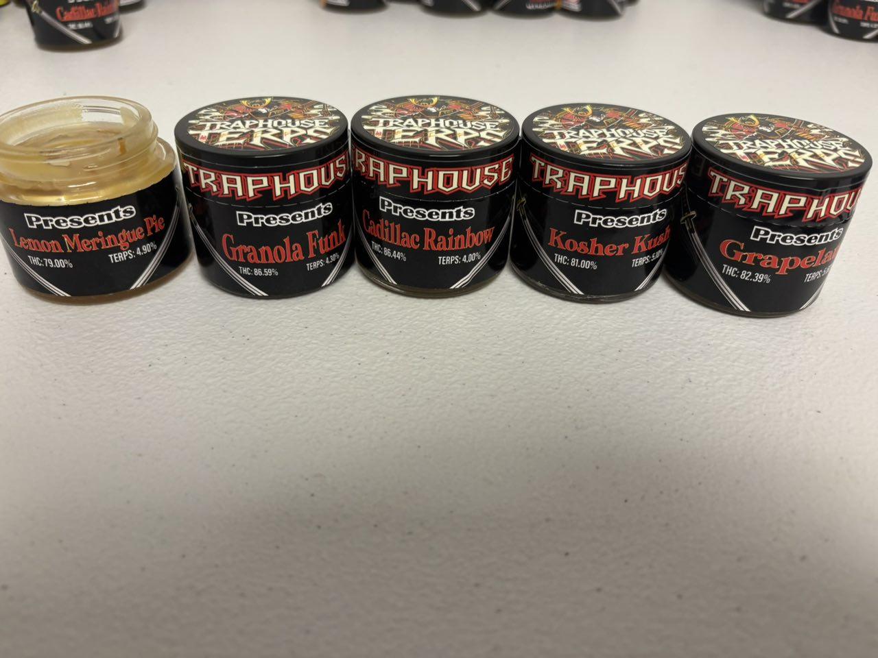 TRAP HOUSE LIVE RESIN EXTRACTS