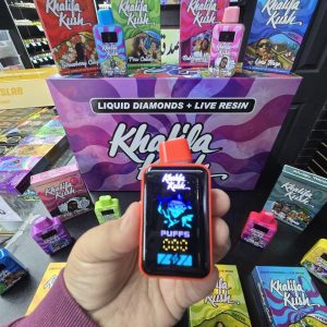 Khalifa kush live resin disposables
