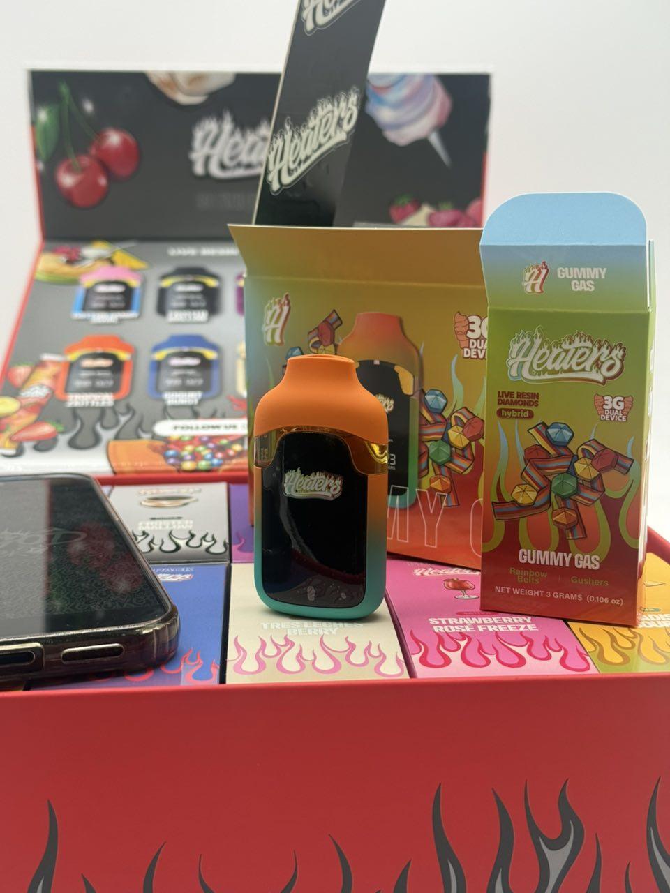 HEATERS LIVE RESIN DISPOSABLES