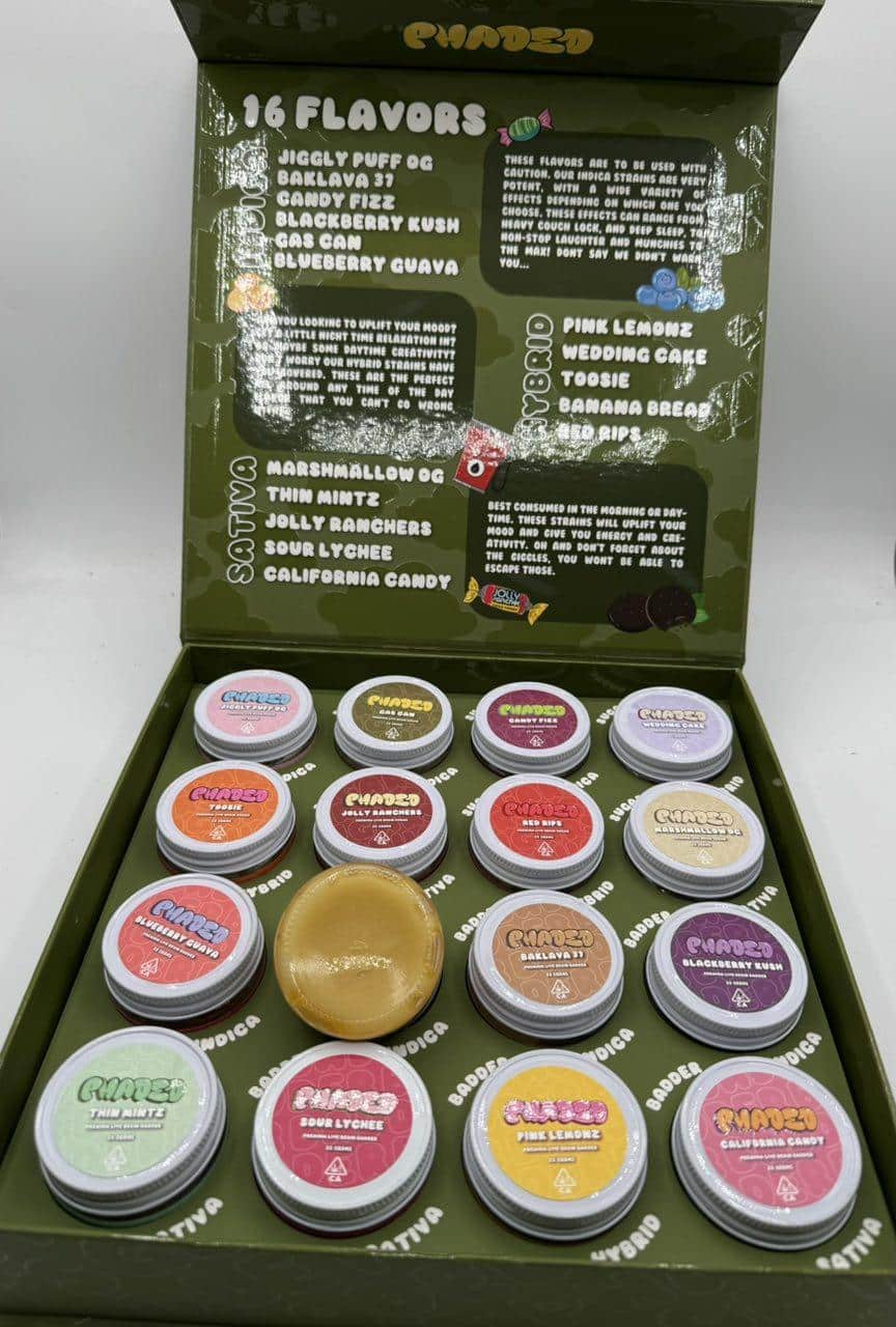 PHADED PREMIUM LIVE RESIN EXTRACTS