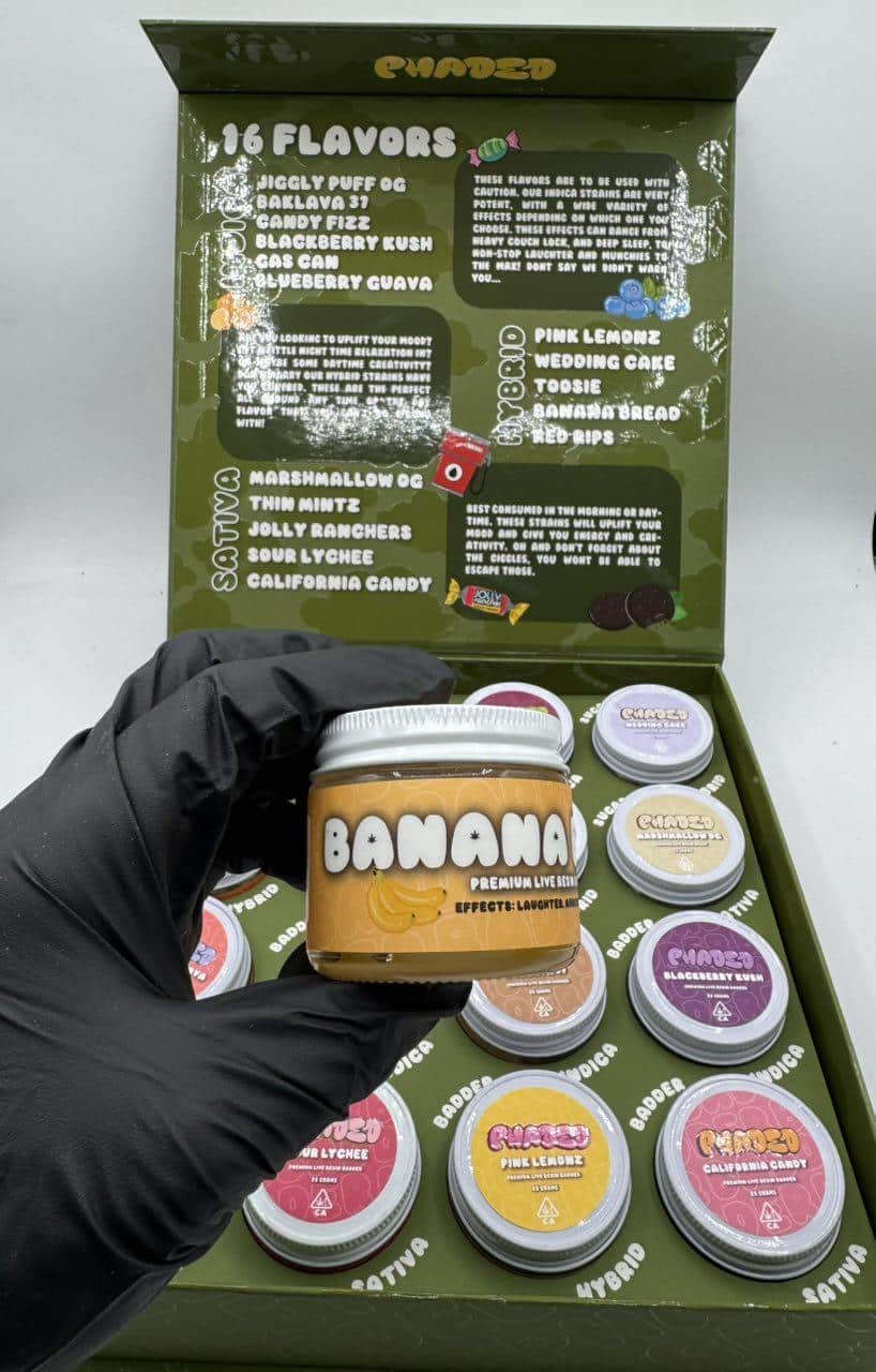 PHADED PREMIUM LIVE RESIN EXTRACTS