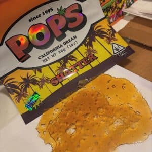 POPS LIVE RESIN SHATTER EXTRACTS