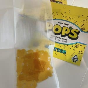 POPS LIVE RESIN SHATTER EXTRACTS