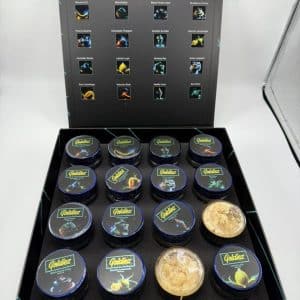 Goldiez luxury live resin extracts concentrate sugar