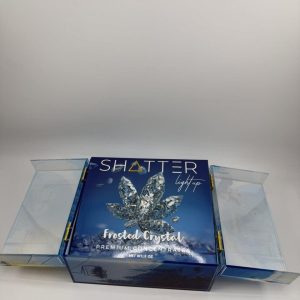 Luminate frested crystal shatter