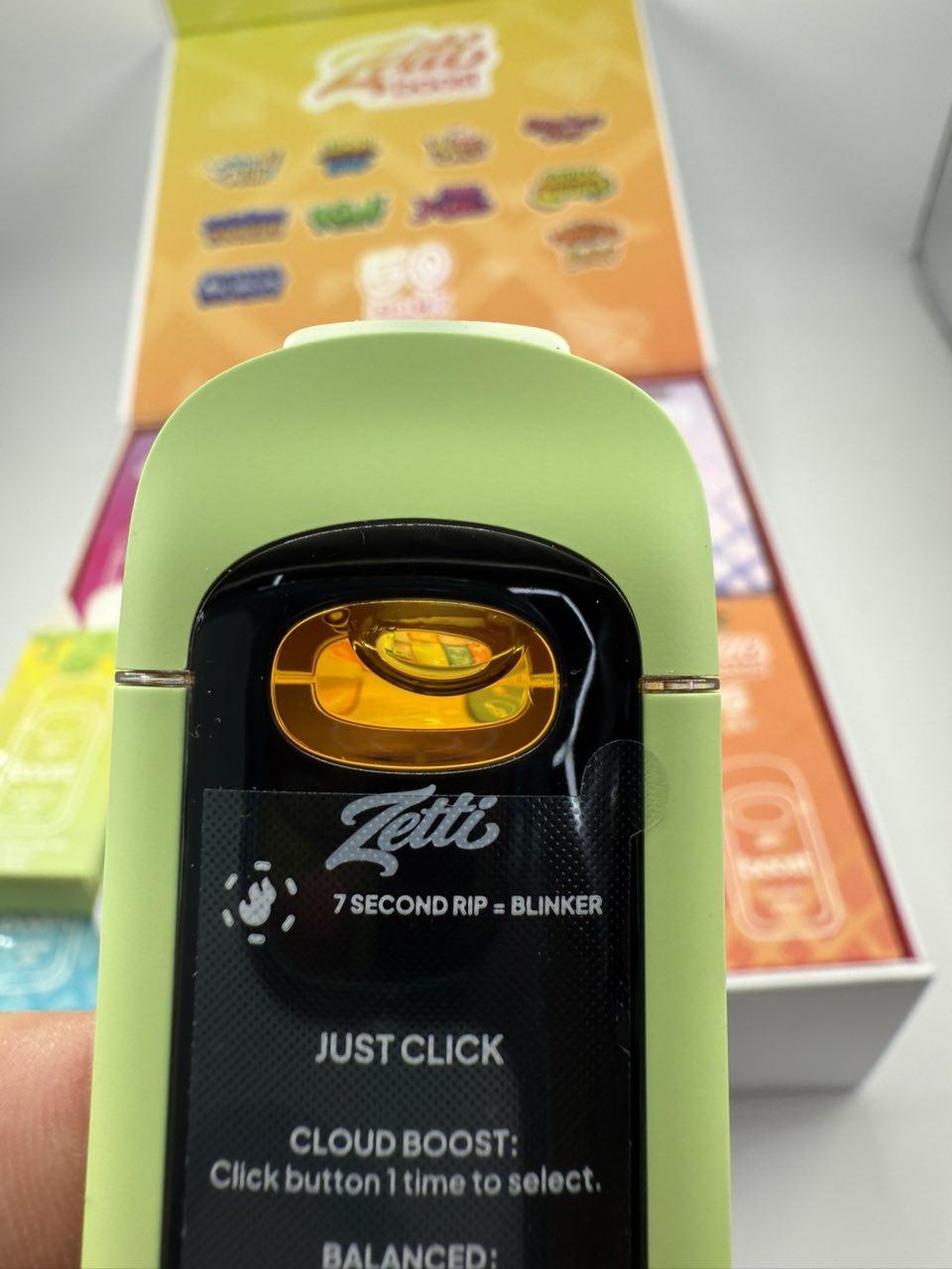 Zetti boost live resin extracts Disposables