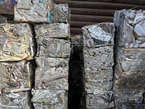 Ferrous scrap yard
