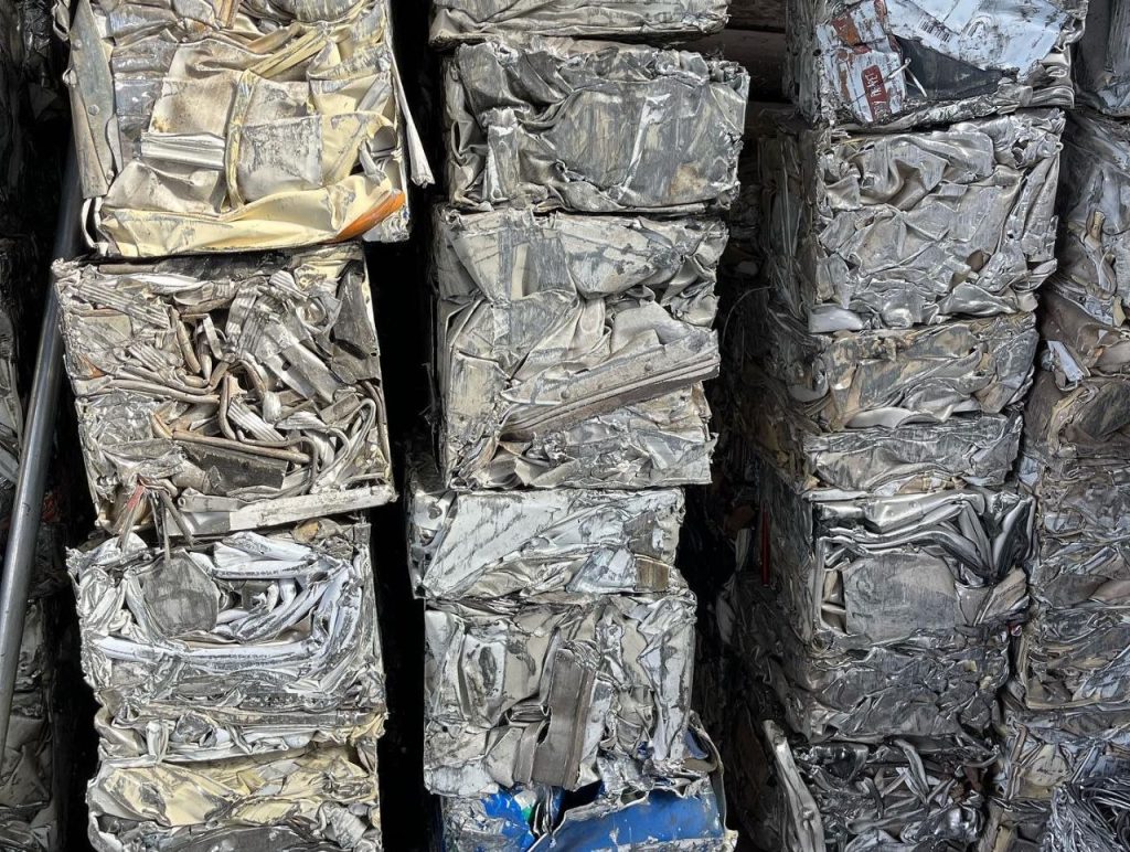 Ferrous scrap yard